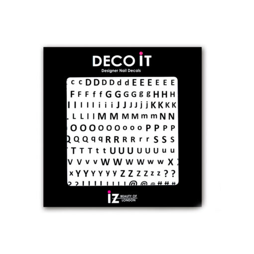 Deco iT-Alphabet, Large
