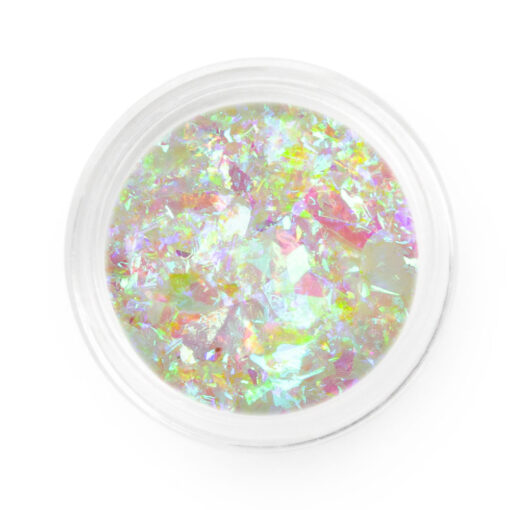 Pink Asteroid chrome flakes