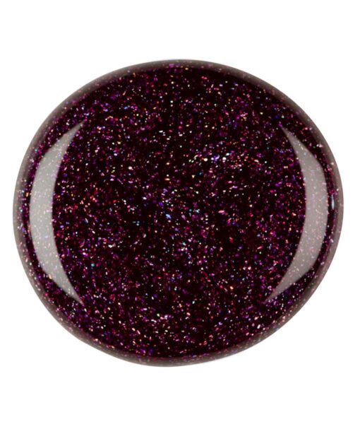 Plommonlila med glitter