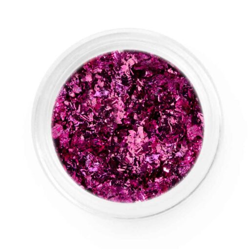 Magenta Metallic Chrome Flakes