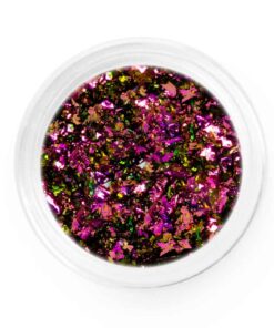 Purple Gold Pink Chameleon Chrome Flakes