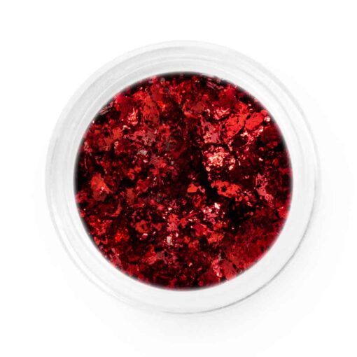 Red Metallic Chrome Flakes