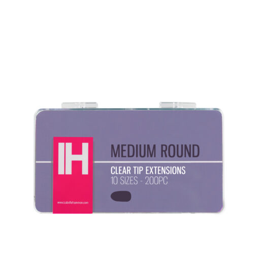 Medium Round Clear Tip Box, 200 st