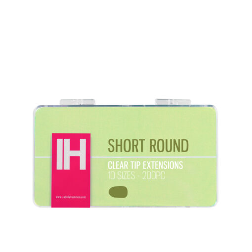Short Round Clear Tip Box, 200 st