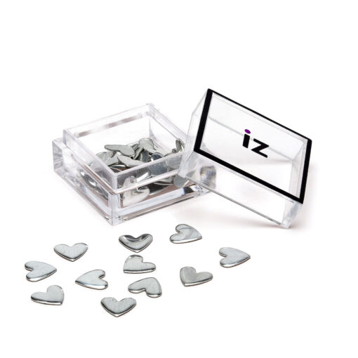 Stud iT Heart Silver