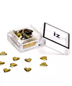Stud iT Heart Gold